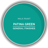 General Finishes Patina Green Milk Paint, Pint