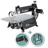 Excalibur 21'' Scroll Saw with Foot Switch and Open Stand