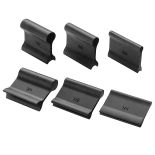 Silhouette image of the Rockler Contour Sanding Grips side and top view.