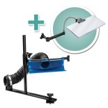Dust Right&reg; Lathe Dust Collection System plus Lathe Chip Deflector