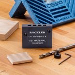 1/4'' Drill Guide Kit for Rockler Beadlock Joinery Jig