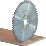 48 tooth Saw Blade for Festool TS 55 on a board