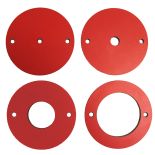 Phenolic Insert Rings for SawStop Router Lift, 4-Piece Set