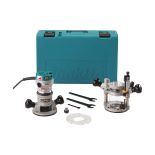 Makita RF1101KIT2 2-1/4 HP Variable-Speed Plunge Router Kit
