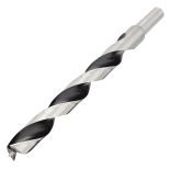 9/16'' Fisch Chrome Vanadium Brad Point Drill Bit, 5-3/4'' Long