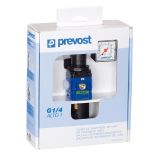 Prevost Small Regulator/Filter with Gauge and Wall Bracket, 1/4'' NPT