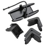 Silhouette shot of the Rockler Band Clamp Accessory Kit
