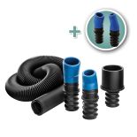 Dust Right Universal Small Port Hose Kit with Auxiliary Hose Ports