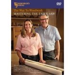 The Way to Woodwork &mdash; Mastering the Table Saw, DVD