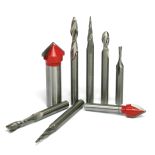 Freud #87-108 8-Piece Signmaking CNC Router Bit Set, 1/4'' Shank