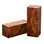 Figured Walnut Turning Blank, 2''W x 2''W x 5''L