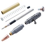 30 Caliber Bolt-Action Pencil Hardware Kit, Gun Metal