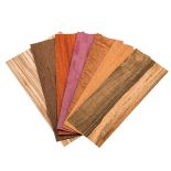 Mixed Exotic Veneer, Pack of 3 Sq. Ft.