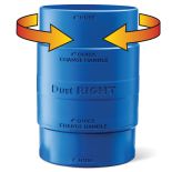 Dust Right 4'' Splice Fitting