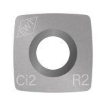 Easy Wood Tools 2600NR Ci2-R2 Negative Rake Square Carbide Replacement Cutter, 2'' Radius