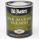 Old Masters Exterior Oil-Based Spar Marine Varnish, Quart, Semi-Gloss