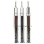 Use to repair deep scratches, gouges, chips and dents in wood—includes Cranberry, Black and Walnut cartridges.