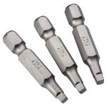 #2 Square Rockler Centerline 1-1/2'' Driver Bits, 3-Pack