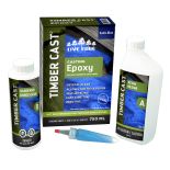 Timber Cast Casting Epoxy (750 ML) w/Pigment, Sonic Blue