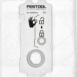 Self-Cleaning Filter Bags for Festool CT 15/CT Mini I/CT Midi I, 5-Pack (204308)
