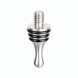 silhouette of Teardrop Stainless Steel Bottle Stopper Turning Kit
