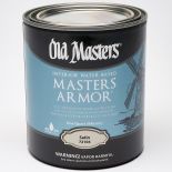 Old Masters Armor Acrylic Water-Based Finish, Quart, Satin Can