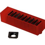 Carbide Replacement Blades for Jet 6'' Helical Head Benchtop Jointer, 10-Pack