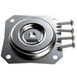 Flat Table Leg Mounting Plate for 5/16''-18 Hanger Bolts