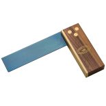 The 4'' Try Square from Crown Tools is a great pocket-sized square for laying out and checking 90&deg; angles, marking stock or using as a guide for machine setups. 