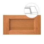 Campbell 5-Piece Flat Panel Drawer Front, Custom Sizes and Materials