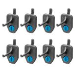 Rockler Thin Post Pegboard Hooks, 8-Pack