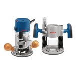 Bosch 2-1/4 HP Combination Plunge and Fixed-Base Router