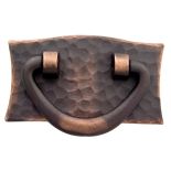 Dark Copper Stickley Pull, 3-1/4" W x 1-13/16" H