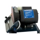 1 In. x 42 In. Belt / 8 In. disc sander #50-144 is a more powerful combination machine for larger surfacing projects.