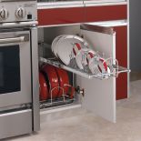 Rev-A-Shelf Two-Tier Soft-Close Pull-Out Cookware Organizers