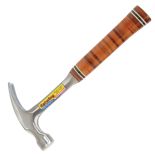 Estwing 12-1/2'' 16 oz. Claw Hammer with Leather Handle