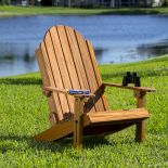 All the comfort and contentment of the classic Adirondack chair, with the convenience of a folding design!
