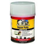 Repair rotten or damaged wood with this 2-part moldable, carvable, sandable putty.