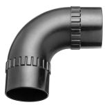 Dust Right Ready-Mount 4'' 90 degree Elbow
