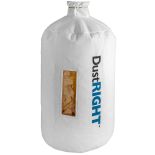 silhouette of Replacement 30-Micron Bag for Dust Right 1250 CFM Wall-Mount Dust Collector
