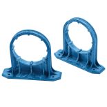 Dust Right Ready-Mount 2-1/2'' Mounting Brackets, Pair
