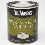 Old Masters Exterior Oil-Based Spar Marine Varnish, Quart, Gloss