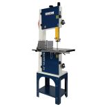 Rikon 10-324TG Open Stand 14'' Bandsaw with Tool-Less Blade Guides