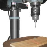 Wixey's WL133 Drill Press Laser projects a thin set of crosshairs to show the precise point where the drill bit will contact the workpiece. 