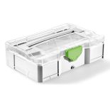 Festool SYS Mini T-Loc Systainer with Clear Lid (203813)
