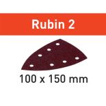 100x150mm Festool Rubin 2 Abrasive Sheets, 50-Pack