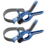 Dust Right 4'' Clamping Hose Holders, 2-Pack