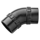 Dust Right Ready-Mount 2-1/2'' 45° Elbow