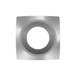 Easy Wood Tools 12411NR Ci6-R1-NR Negative Rake Square Carbide Replacement Cutter, 1'' Radius