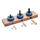 Rockler Glue Bottle Silicone Applicator Tips, Dowel Joinery; 1/4", 3/8" and 1/2"